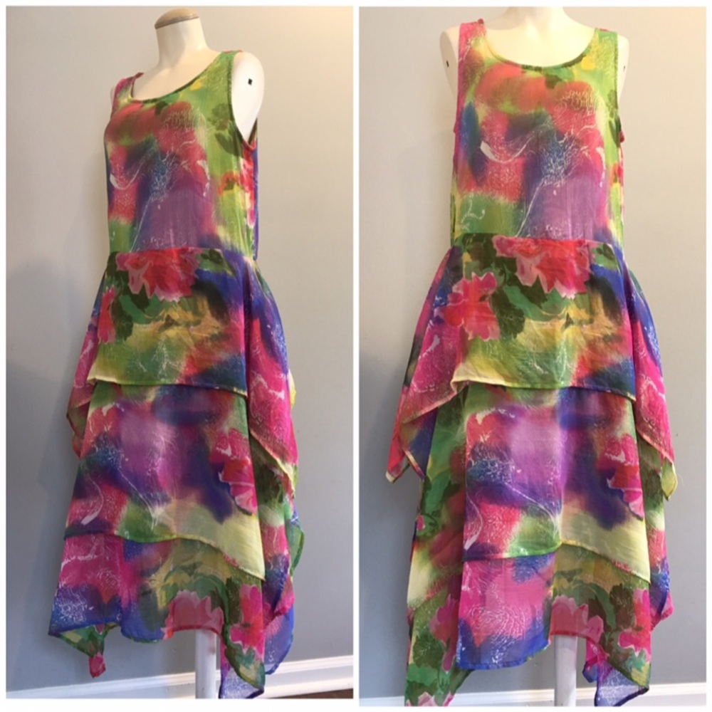 Gorgeous bold tone dress